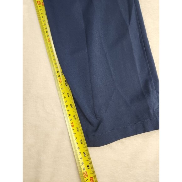 Nike Mens Golf Flat Front Pants 40x30 Standard Fit Dri-Fit Blue - Picture 12 of 12